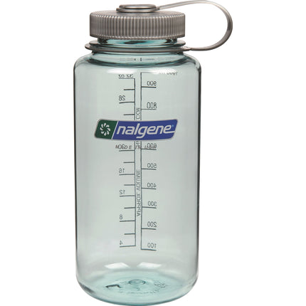 Botella de agua Nalgene Tritan Wide Mouth 946ml Seafoam sin BPA
