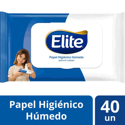 Papel Higiénico Húmedo 40 Un