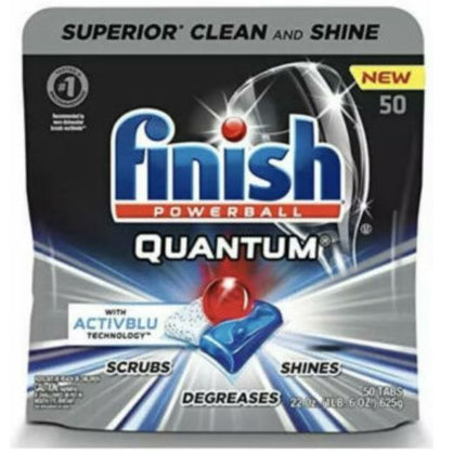Lavavajillas en Cápsulas Quantum Finish 50 un | Apishop.cl