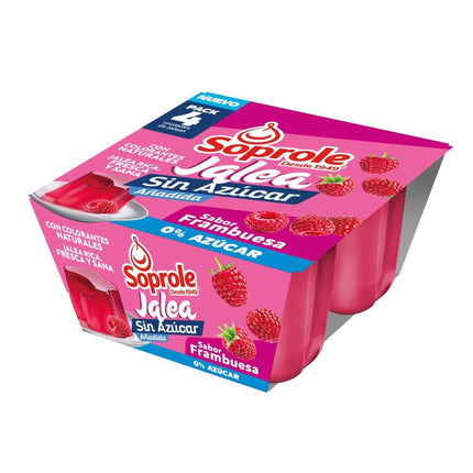 Jalea Sin Azúcar Frambuesa 4 Un, 440 g | Apishop