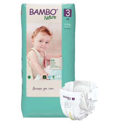 Pañal Ecológico Ecofriendly Talla M - Paq. Alto, 52 un
