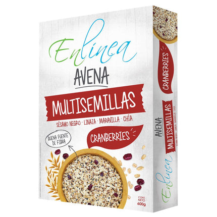 Avena Multisemillas En Línea Cranberries 600 g