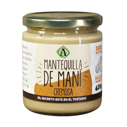 Mantequilla de maní - Cremosa (sin gluten)