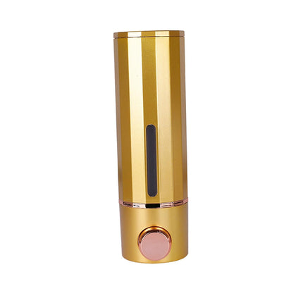 Dispensador De Jabón Líquido, Elegante, 300 Ml, Práctico Soporte De Pared Para Baño, Hotel, Dorado