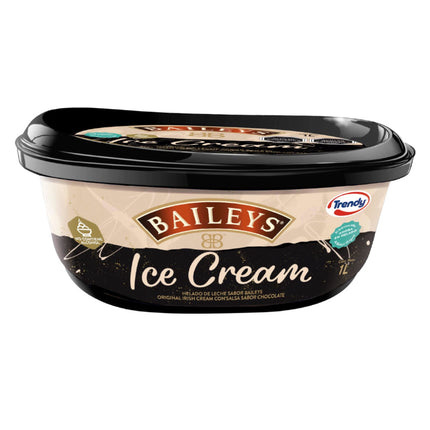Helado de Leche Sabor Baileys con Salsa de Chocolate Cassata, 1 L - Trendy | Apishop