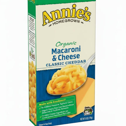 Macarrones con Queso Cheddar Annie's 170 g | Apishop