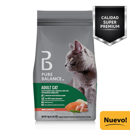 Alimento para Gatos Adulto Seco Pollo y Salmon