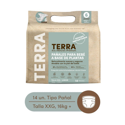 Pañales Biodegradables Talla Xxg 14 Un