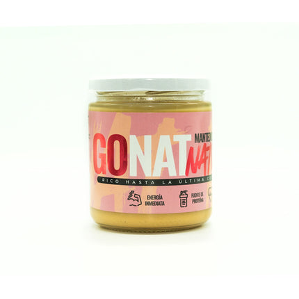 Mantequilla De Maní Natural Frasco, 420 g - Go Nat | Apishop