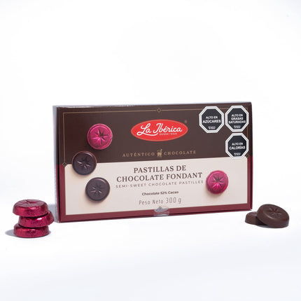 Pastillas de Chocolate Bitter 300g La Ibérica