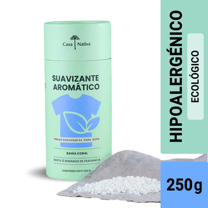 Suavizantes Perlas aromáticas para la ropa, aroma bahía coral, 250 g - Casa Nativa | Apishop