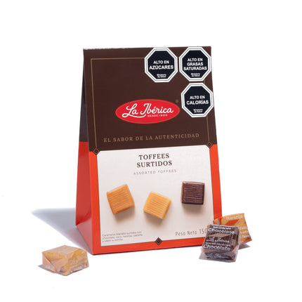 Caramelos Blandos Toffees Surtidos 150g La Ibérica