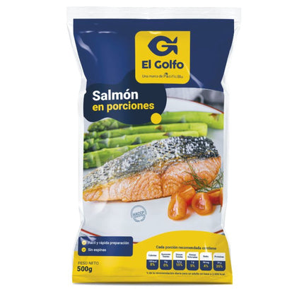 Salmón en Trozos, 500 g