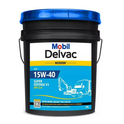 Aceite Motor 15w40 Mobil Delvac Mx 19 Litros