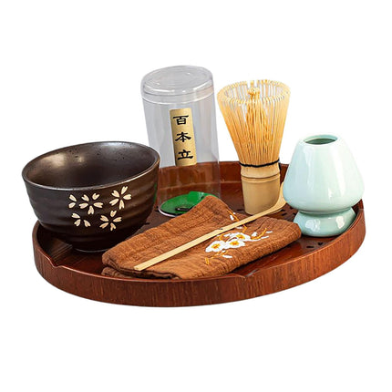 Juego De Té Matcha Japonés Hecho A Mano, Taza De Té Chashaku Para Conocedores Para Principiantes