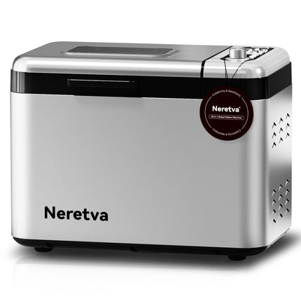 Máquina para hacer pan Neretva, 1,5 kg de capacidad, 15 en 1, acero inoxidable