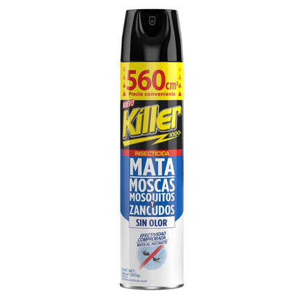 Insecticida Aerosol Sin Olor Mosquitos y Zancudos, 560 ml
