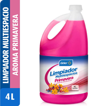 Limpiador Piso Líquido Primavera   Bidón, 4 L