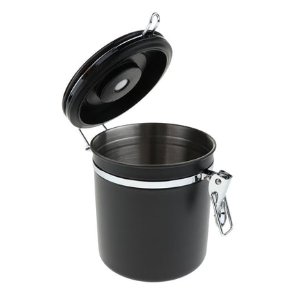 Bote de jarrón de azúcar de té de lata sellado inoxidable con válvula de escape 1200 ml