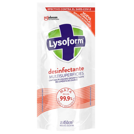 Limpiador Desinfectante Multisuperficies Líquido  Doypack