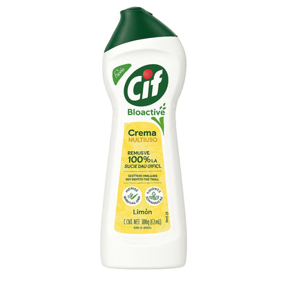 Limpiador en Crema Multiuso Limón Botella, 375 g