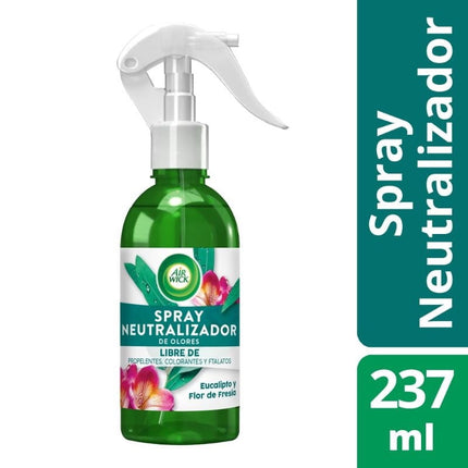 Desodorante Ambiental Aerosol Eucalipto y Flor De Fresia Frasco, 237 ml