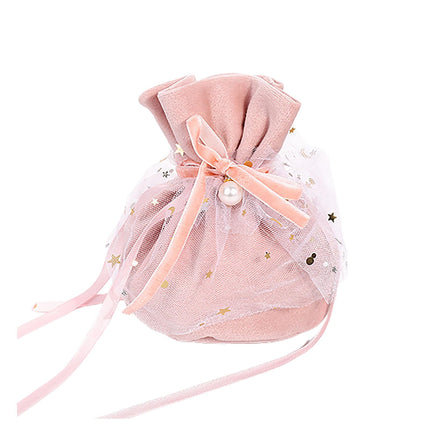Joyería Bolsa De Dulces Boda Tradicional China Para Boda Esenciales Banquete Rosa