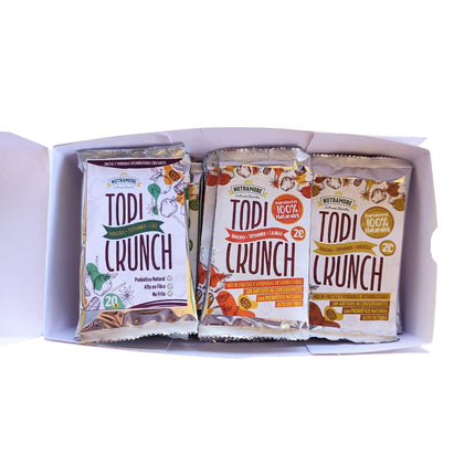 Pack 15 Unidades TopiCrunch 20g | Snack Saludable con Topinambur