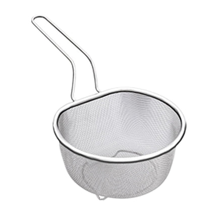 Malla De Filtro De Acero Inoxidable Para Olla Caliente, Resistente, Para Freír Pasta, Fideos Ramen, Malla Fina De 18 Cm