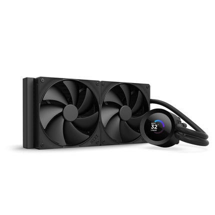 Refrigeración líquida para CPU NZXT Kraken Plus 280 mm con pantalla LCD