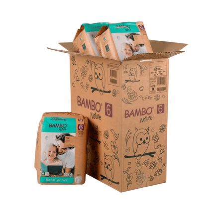 Caja Pañales Ecológicos Ecofriendly Talla Xxl, 120uni