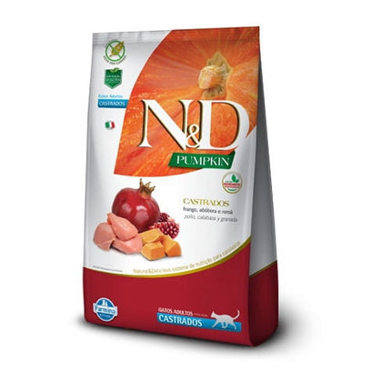 Pumpkin Alimento Para Gato Castrado Pollo Y Calabaza 7.5 Kg