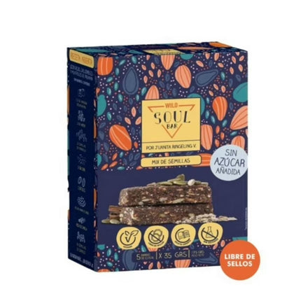 Barra Natural Semillas Ancestrales 5 Un, 175 g
