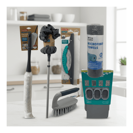 Set De 6 Piezas De Limpieza Para El Hogar Y Automóviles