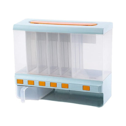 Dispensador De Mesa 6 Espacios Granos Cereal Arroz Pasta