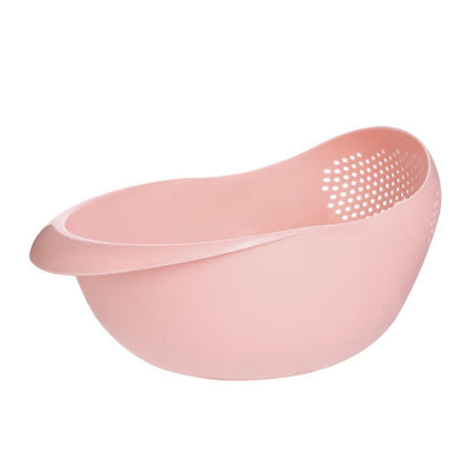 Colador De Pasta Escurridor Colador Colador Tazón De Arroz Colador Para Mezclar Ensalada Rosa