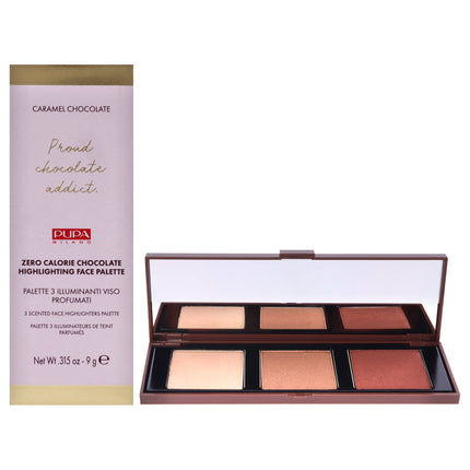 Paleta De Chocolate Resaltador Sin Calorías - Chocolate Con Caramelo De Para es - Resaltador