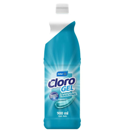 Cloro Gel  Tradicional Botella, 900 ml