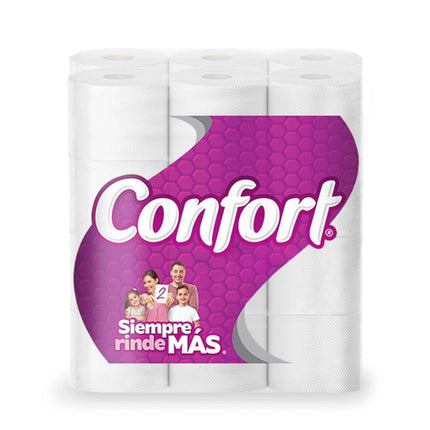 Confort Papel Higienico Doble Hoja 30 metros 24 rollos | Apishop.cl