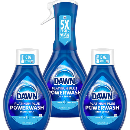 Dawn PowerWash Spray + 2 Refill Spray PACK | Apishop.cl