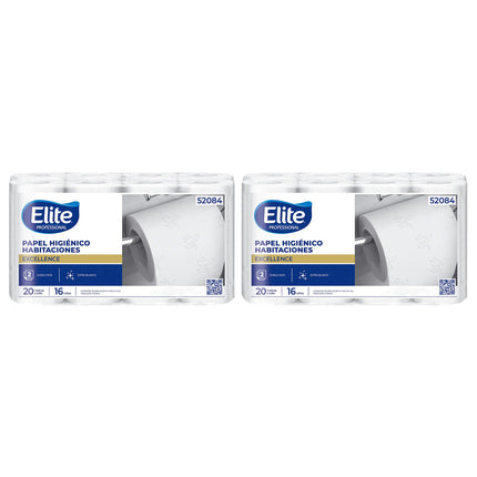 Elite Papel Higiénico Habitaciones Doble Hoja 20 metros 1 MANGA | Apishop.cl