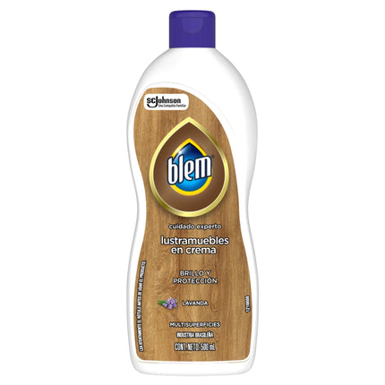 Lustra Muebles Crema Lavanda Botella, ml