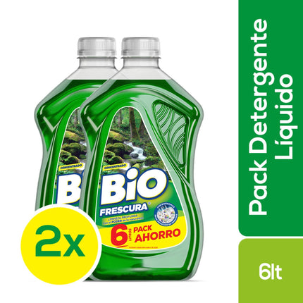 Detergente Líquido Bosque Nativo Pack 2 Botella, 1 Un