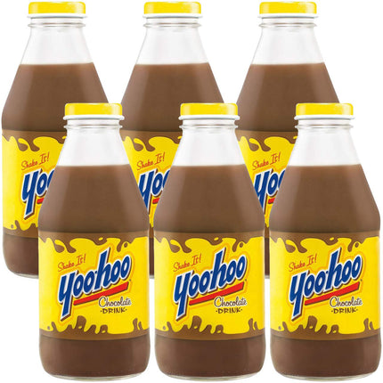 Bebida de chocolate miubaao Yoohoo 6 x 460 ml en botellas de vidrio