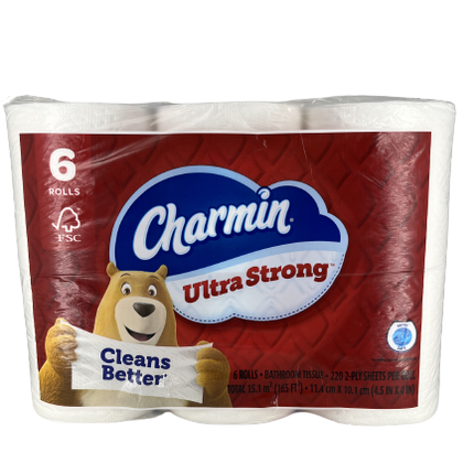 Papel Higiénico Ultra Soft Charmin 6 un | Apishop.cl