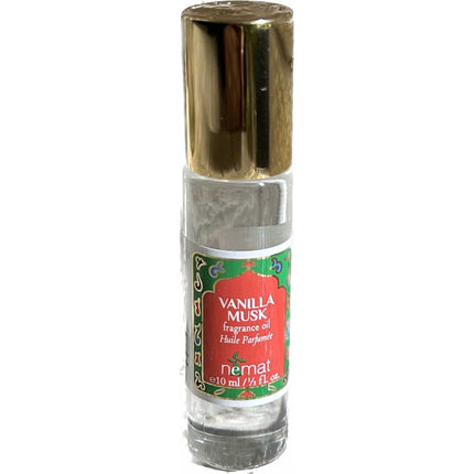 Aceite de perfume Nemat Vanilla Musk 10 ml para el cuidado del cuerpo