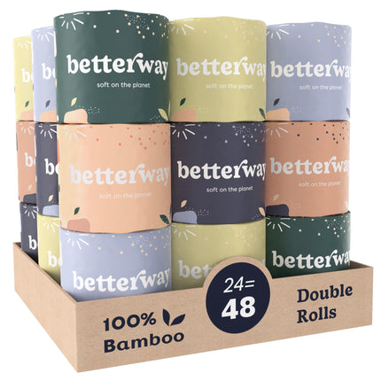 Papel Higiénico Bamboo 3 Capas 24 Rollos 360 Hojas