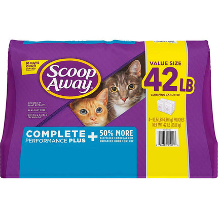 Arena Sanitaria para Gatos Plus 19 kg Scoop Away 19 kg | Apishop.cl