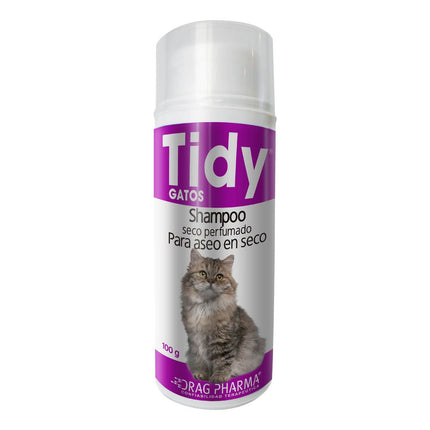 Shampoo Gato Tidy En Seco Perfumado 200 g