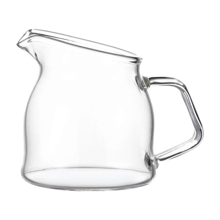 Jarabarra De Leche De Crema De Vidrio Jargador De Leche Para Bebidas Frías Y Calientes Bartendador